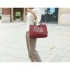 MKF Collection by Mia K. Yola Women's Satchel Bag with Wallet Grey