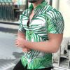 Summer Hot Hawaiian Men's Shirts 3D Digital Printed Shirts