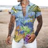 New Beach Shirts Hawaiian Style Tops