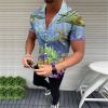New Beach Shirts Hawaiian Style Tops