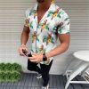 2022 Summer Hot Sale Hawaiian Men's Shirt 3D Digital Printed Parrot Shirt