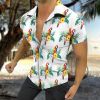 2022 Summer Hot Sale Hawaiian Men's Shirt 3D Digital Printed Parrot Shirt