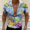 New Beach Shirts Hawaiian Style Tops
