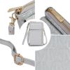 MKF Collection Caddy Vegan Leather Women Phone Wallet Crossbody by Mia k